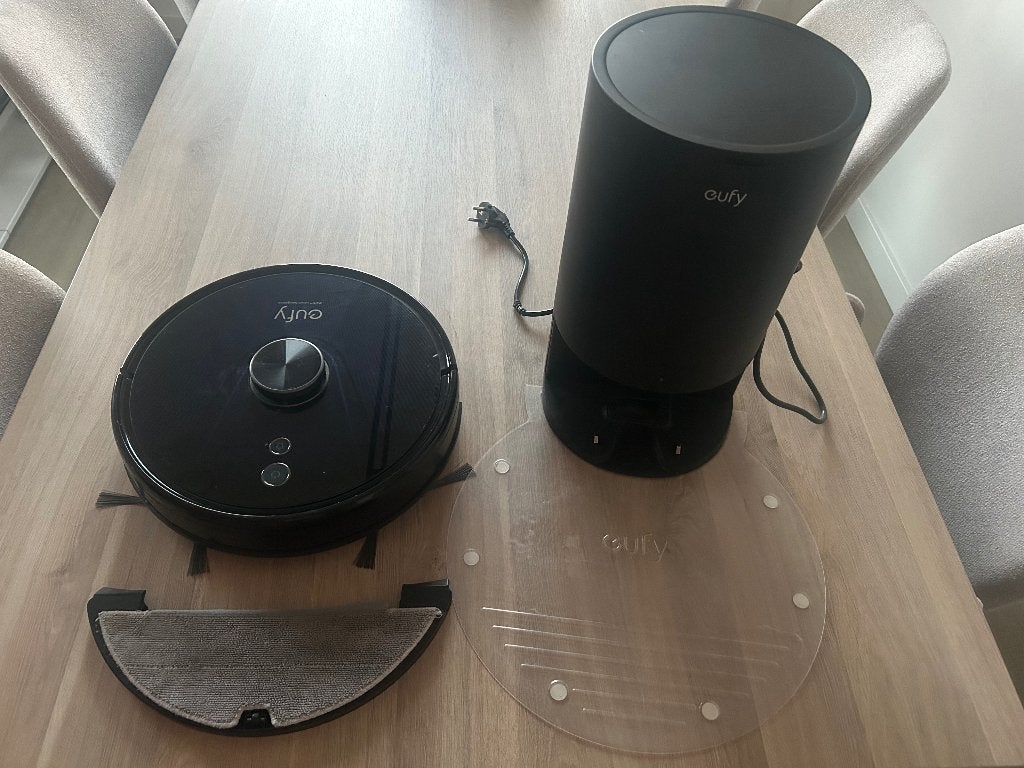 Eufy Robovac L35 Hybrid+, Ophalen, Overige merken, Bedienbaar via app, Zo goed als nieuw