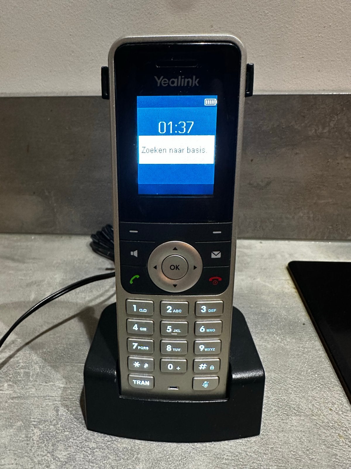Yealink W51H DECT IP Telefoon met basisstation, Ophalen of Verzenden, Gebruikt, 1 handset