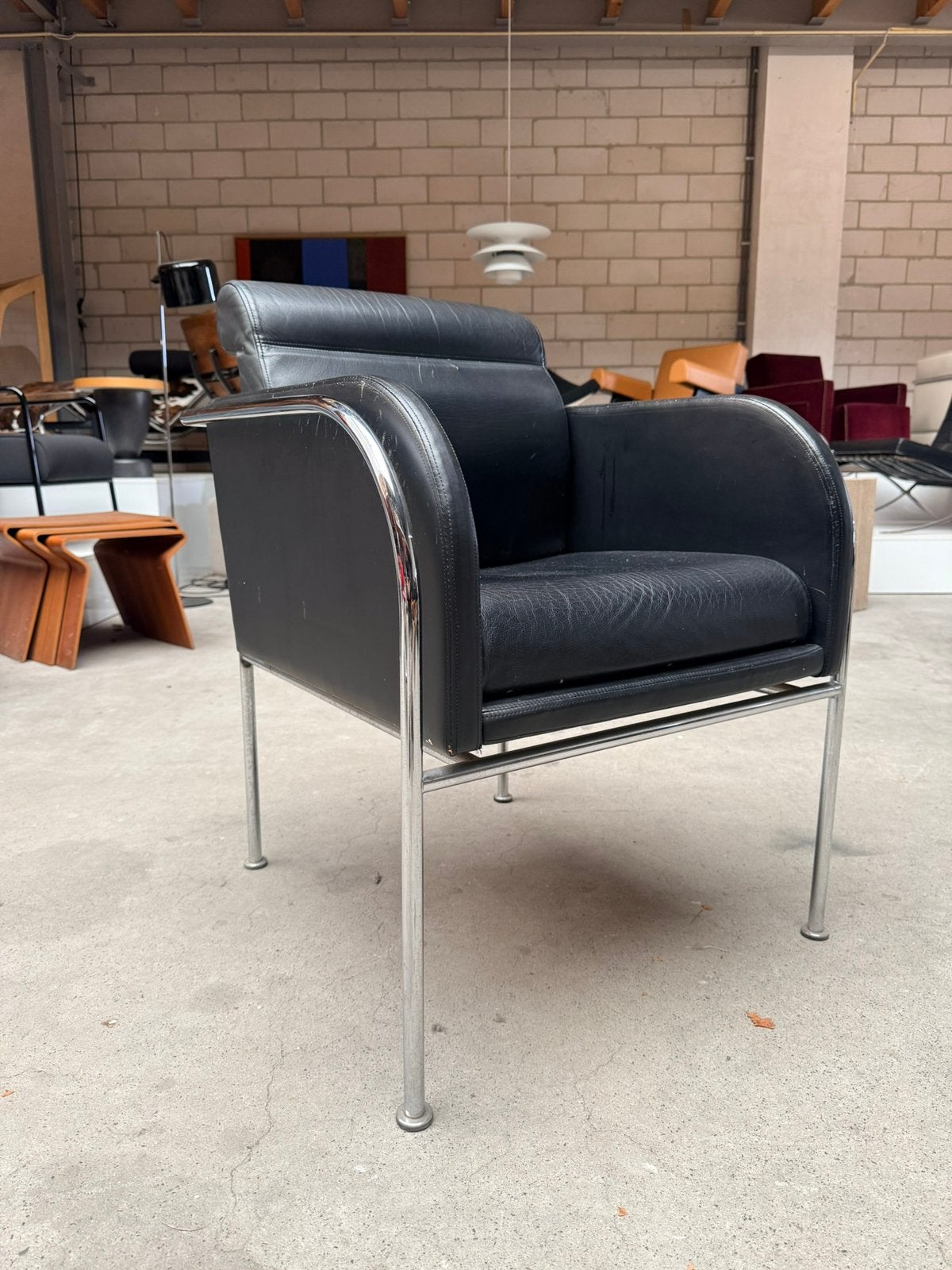 Randers Møbelfabrik Model 2000 fauteuil (voorraad: 6), Ophalen, Gebruikt, Vintage, X