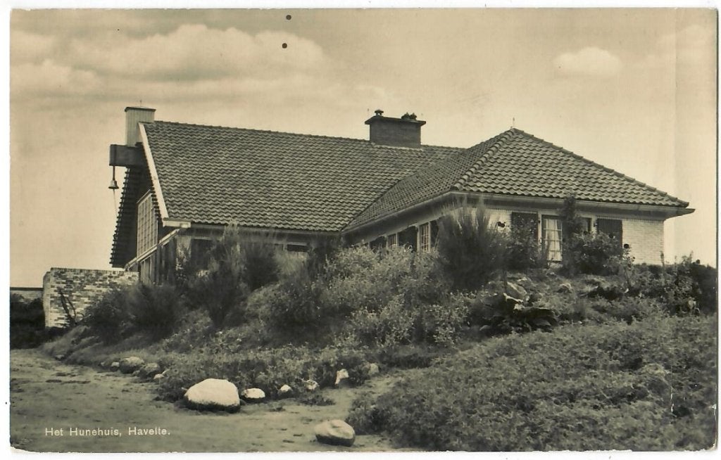 Havelte - Het Hunehuis, Verzamelen, Ansichtkaarten | Nederland, Verzenden, 1920 tot 1940, Gelopen, Drenthe