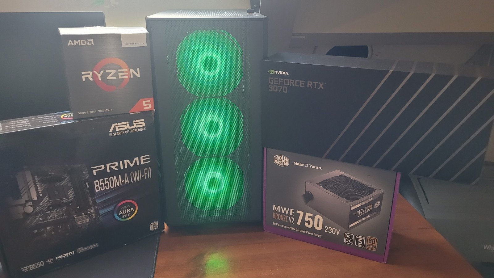 Gaming PC met RTX 3070, Ryzen 5 5600G, 32GB RAM, 1TB SSD, Ophalen, Zo goed als nieuw, Gaming, HDD