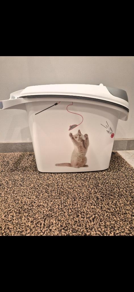 Curver petfood container 6kg/15l NIEUWSTAAT, Dieren en Toebehoren, Ophalen, Kat