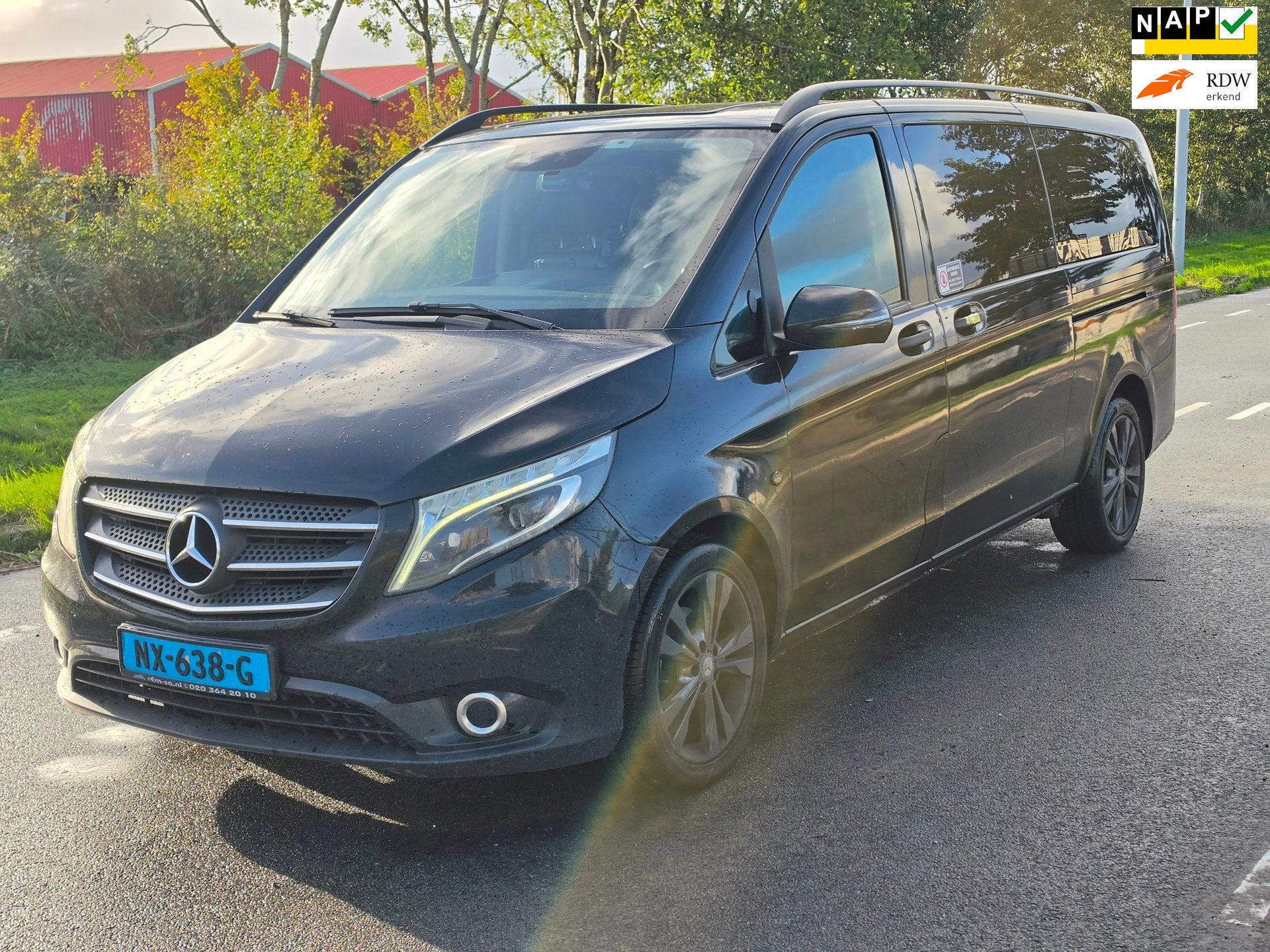 Mercedes-Benz Vito Tourer 116 BlueTEC Pro Extra Lang / TAXI, Automaat, Achterwielaandrijving, Gebruikt, 2000 kg