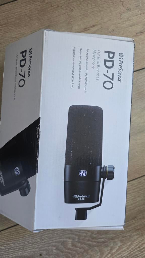 Presonus PD-70 Dynamic Broadcast Microfoon, Ophalen of Verzenden