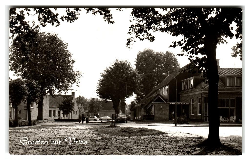 Vries, Groeten uit Vries, Verzenden, 1960 tot 1980, Gelopen, Drenthe