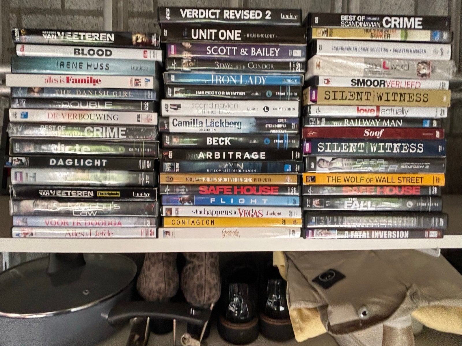 Ca. 50 diverse dvd's - Actie, Misdaad, Drama, Ophalen of Verzenden, Gebruikt