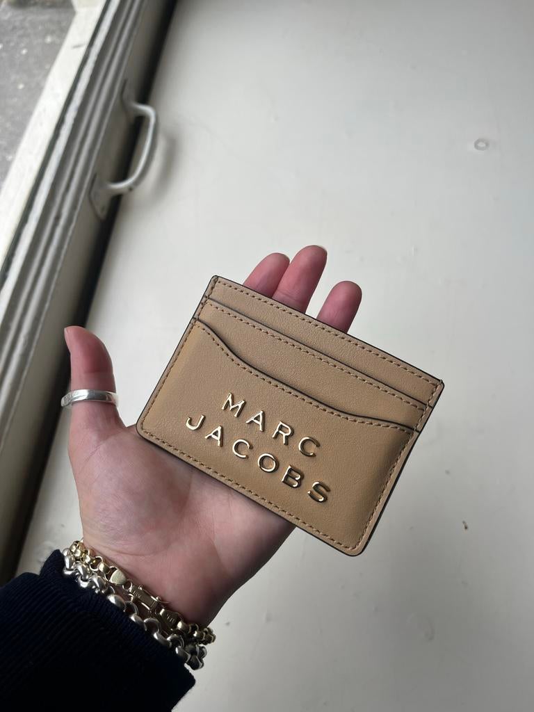 Nieuwe Marc Jacobs pasjeshouder - camel/beige, Ophalen of Verzenden, Zo goed als nieuw, Beige, Overige merken