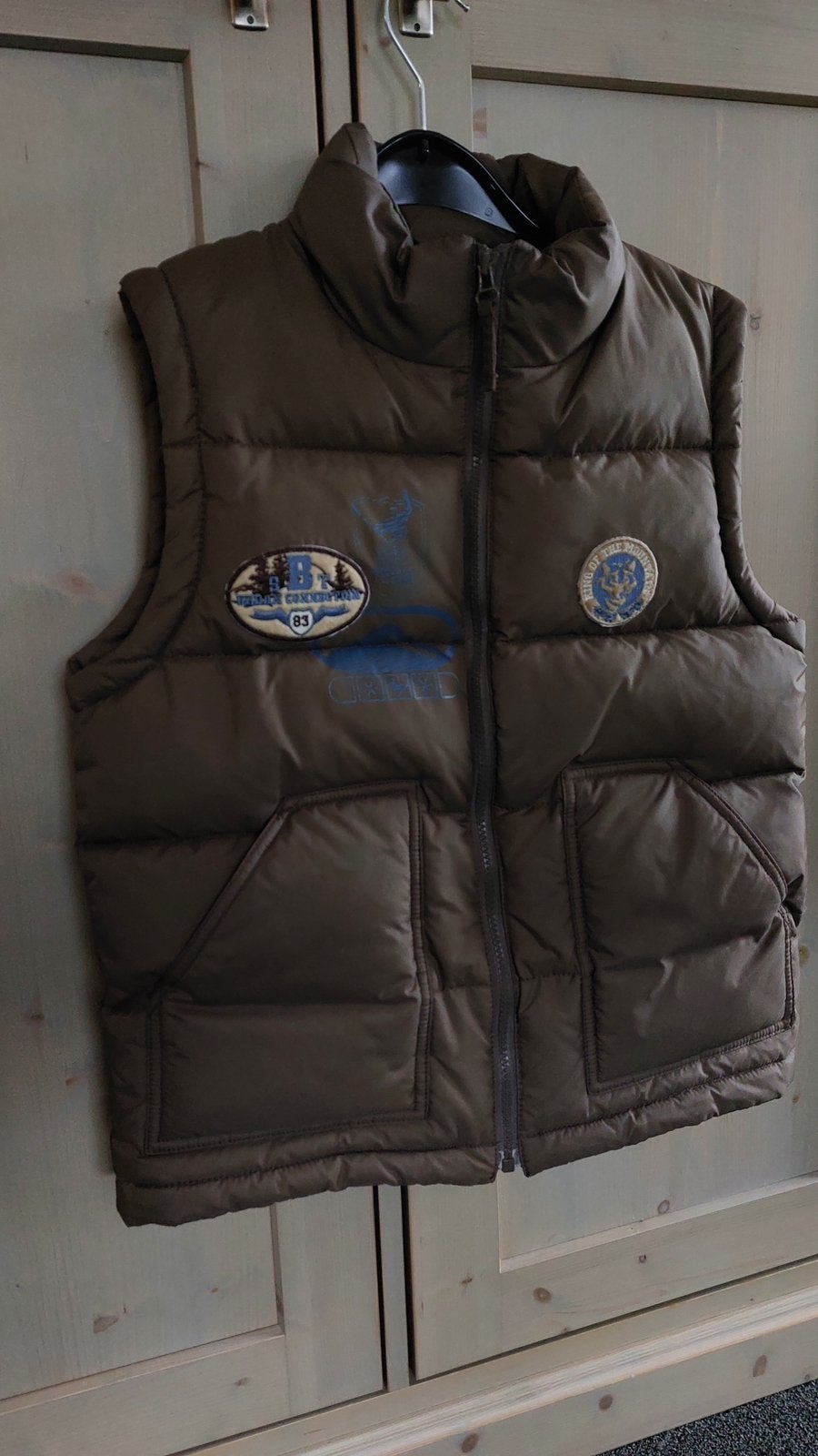 X-tract Bodywarmer maat 152/158 bruin z.g.a.n., Ophalen of Verzenden, Zo goed als nieuw, Jongen, Jas