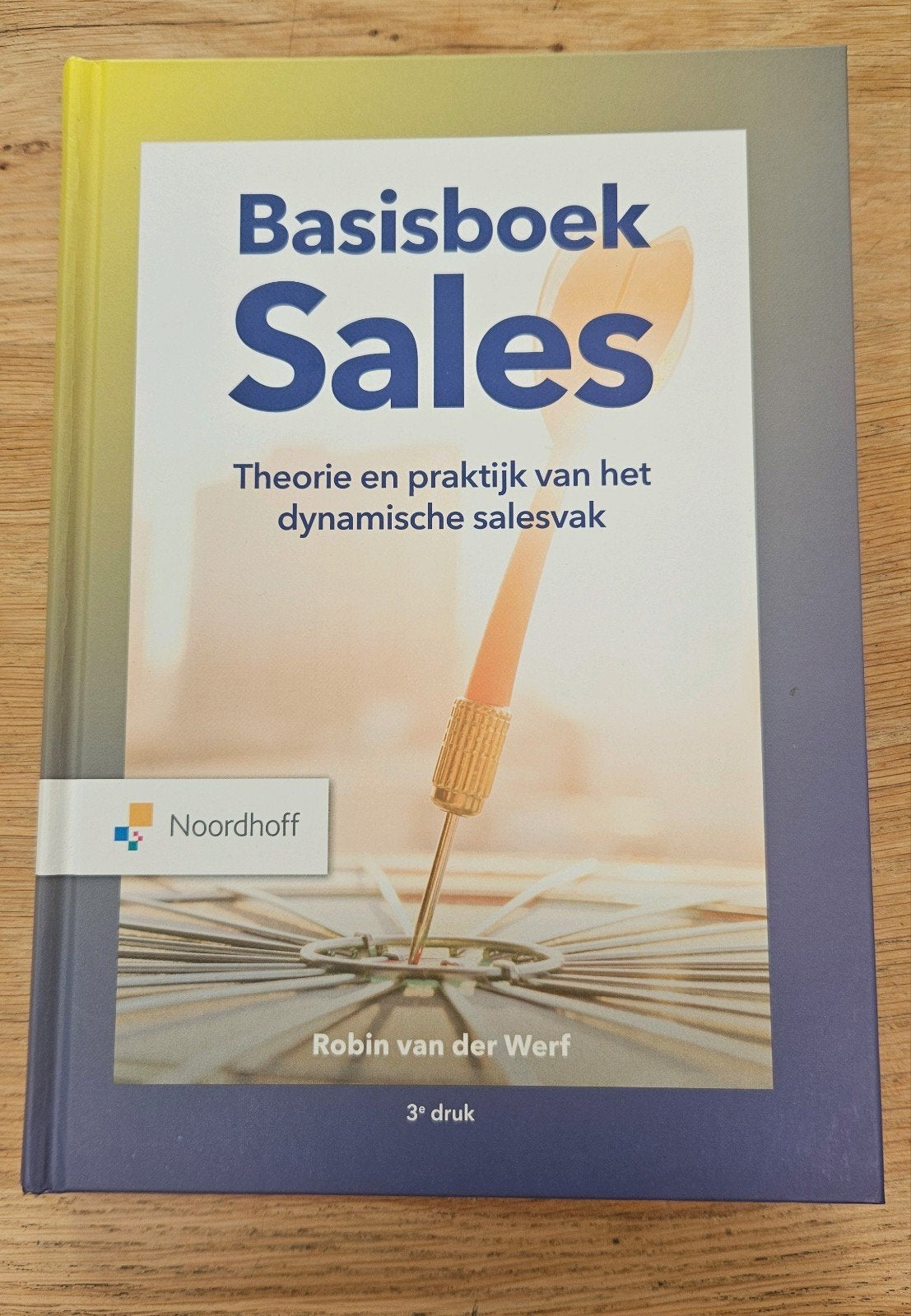 Basisboek Sales 3e druk, Zo goed als nieuw, Gamma, Robin van der Werf, HBO
