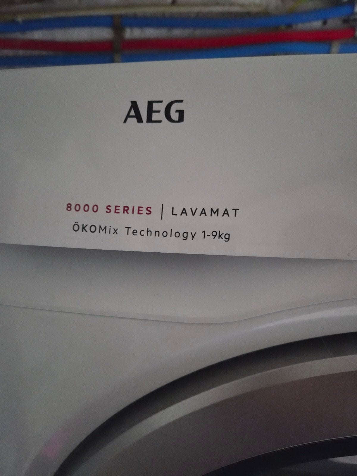 AEG LAVAMAT 8000 serie model L8FBE96S, Ophalen, 8 tot 10 kg, Voorlader, 85 tot 90 cm