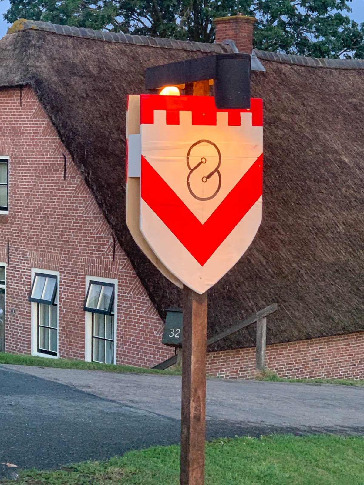 Feest aankleding Middeleeuwen, Ophalen, Gebruikt