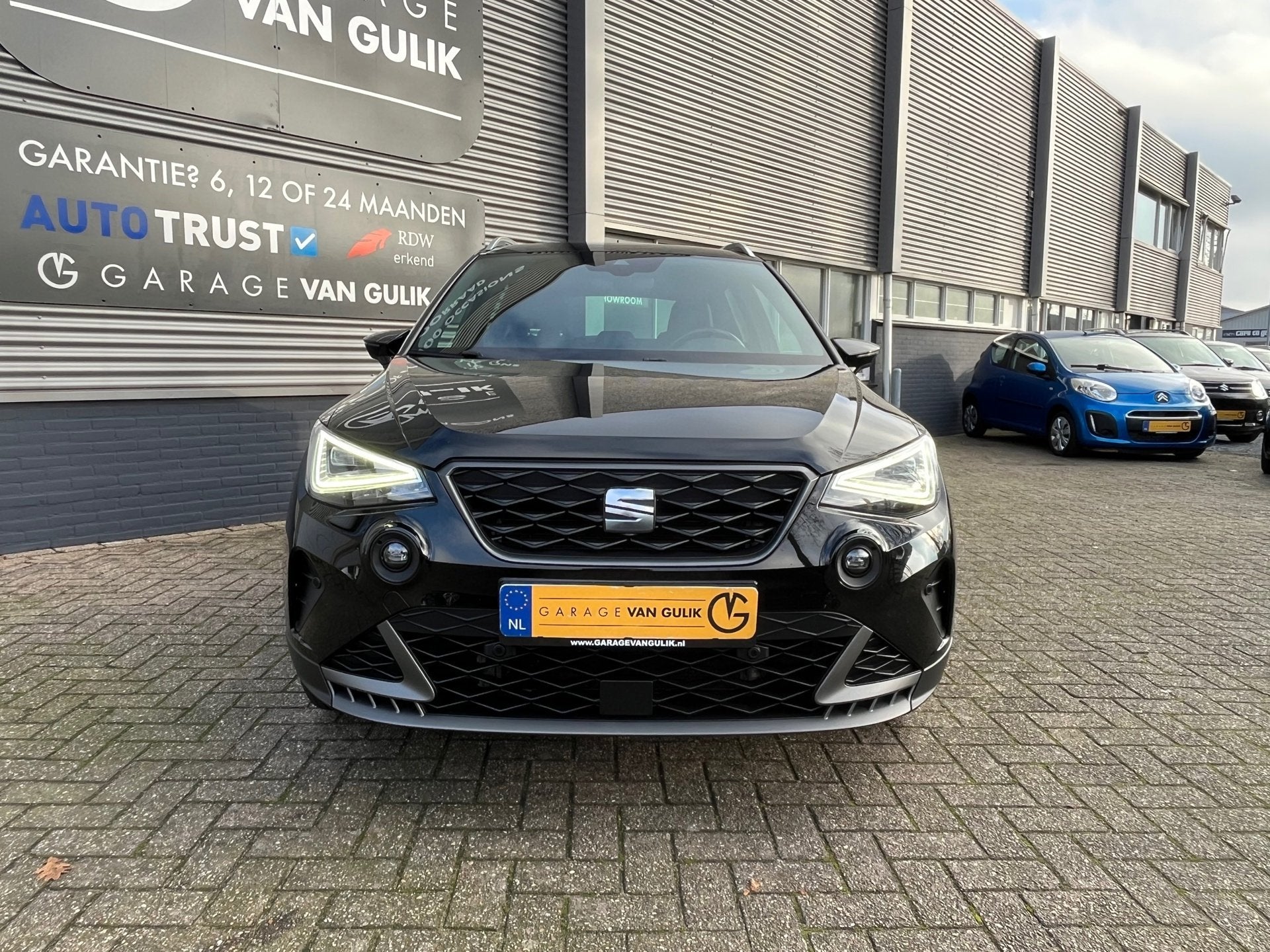 Seat Arona 1.0 110PK FR-Line Navi,Clima,Cruise,Carplay,Isofi, Auto's, Voorwielaandrijving, Gebruikt, 610 kg, Bedrijf