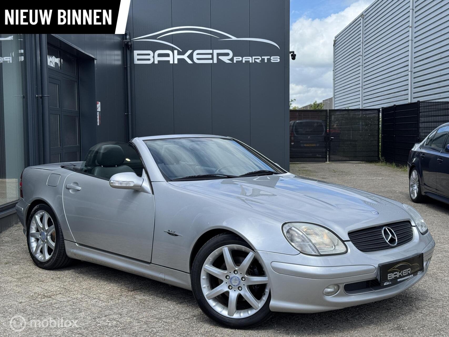 Mercedes SLK-klasse 230 K - Youngtimer - Nette staat - Leder, Open dak, Achterwielaandrijving, Gebruikt, 4 cilinders