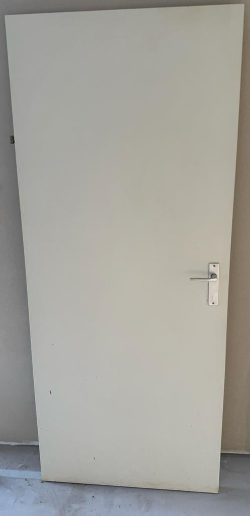 Zware opdekdeur 201,5x85cm (zonder kozijn), Doe-het-zelf en Verbouw, 80 tot 100 cm, Nieuw, Ophalen of Verzenden, Buitendeur