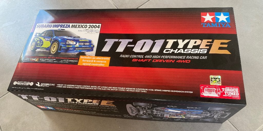 Tamiya subaru impreza wrc, Elektro, Nieuw, Ophalen of Verzenden, Schaal 1:10