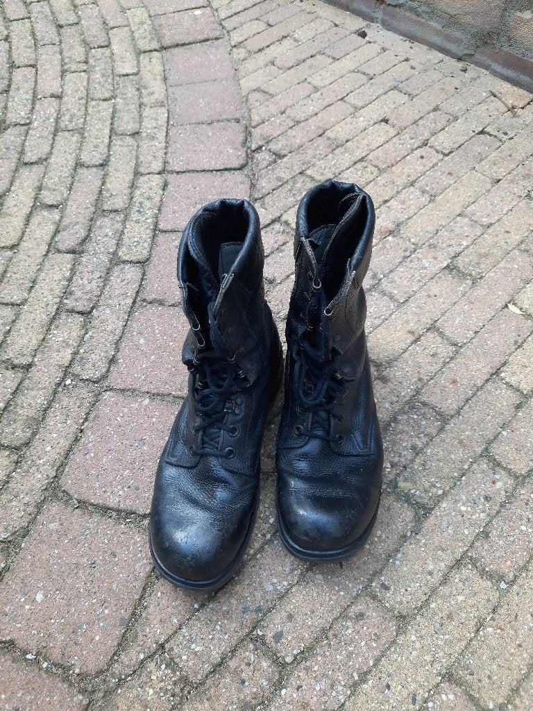 legerkisten, Kleding | Heren, Schoenen, Zwart, Boots, Ophalen of Verzenden, Zo goed als nieuw