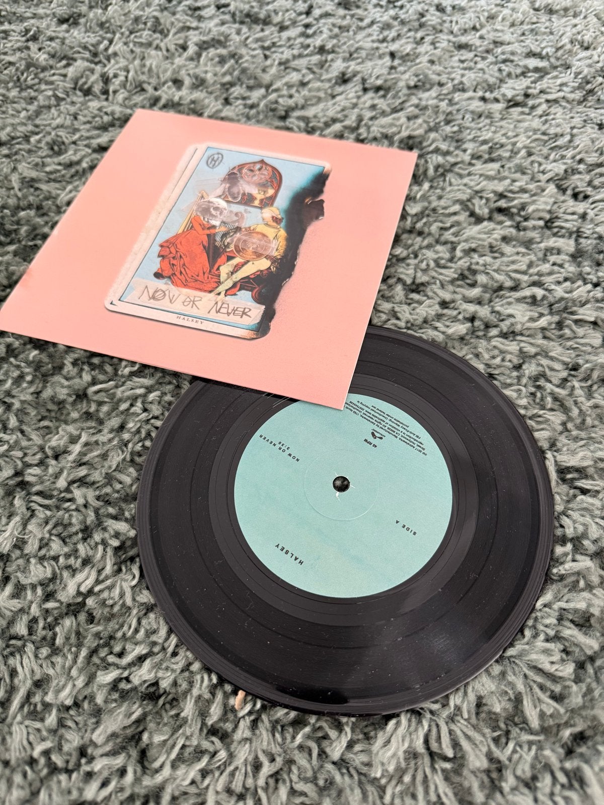 Halsey - Now or Never 7 inch vinyl single, Gebruikt, 7 inch, Ophalen of Verzenden, Pop