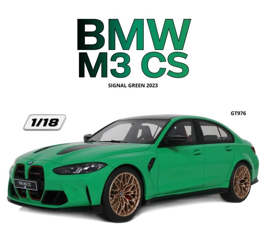 BMW M3 CS 2023 GT Spirit nieuw, Hobby en Vrije tijd, Modelauto's | 1:18, Nieuw, Auto, Overige merken, Ophalen of Verzenden
