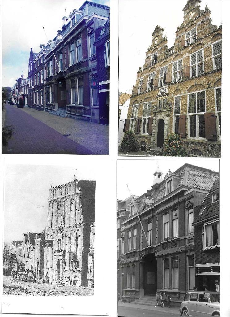 voorburg  rechthuis  postkantoor  oud gem.huis  ook apart, 1960 tot 1980, Verzenden, Foto, Zo goed als nieuw