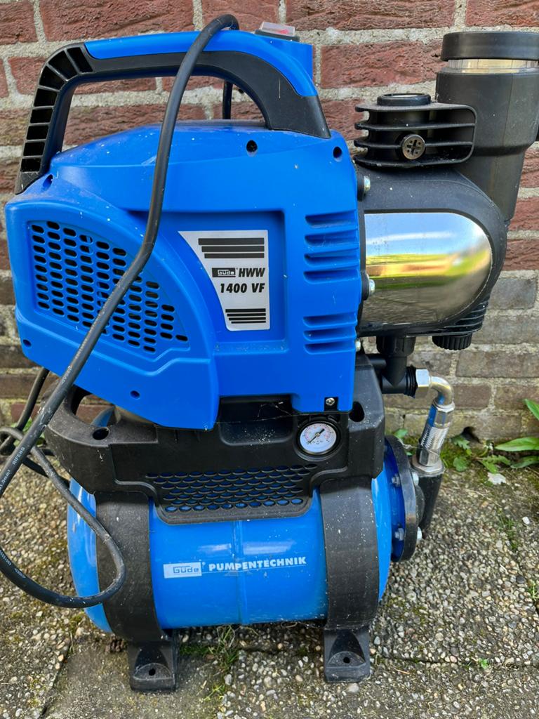 GUDE HWW1400VF HYDROFOORPOMP, Tuin en Terras, Waterpompen, Ophalen, Gebruikt, Elektrisch
