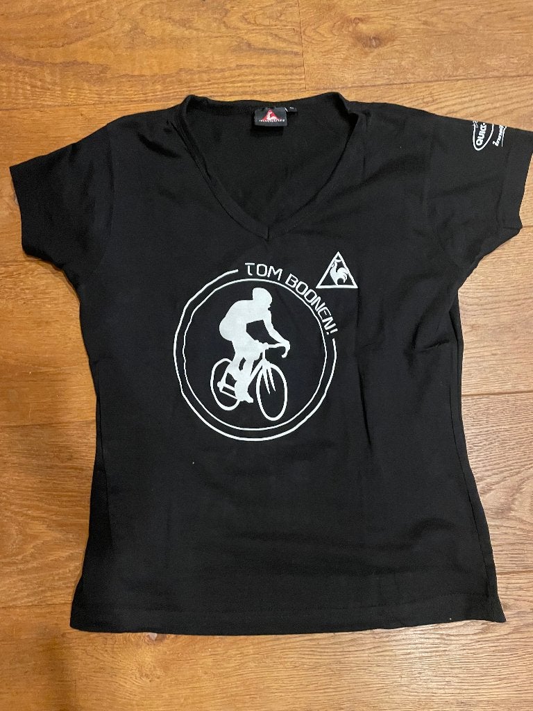 Le Coq Sportif Tom Boonen T-shirt Zwart Maat M, Maat 38/40 (M), Zwart, Ophalen of Verzenden, Zo goed als nieuw