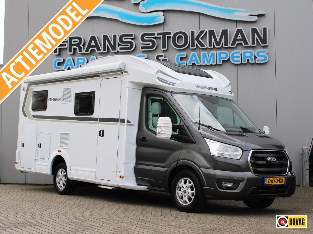 Weinsberg CaraSuite 650 MEG Hefbed Navi Dakairco, Caravans en Kamperen, Automaat, Weinsberg, Ringverwarming, Ford