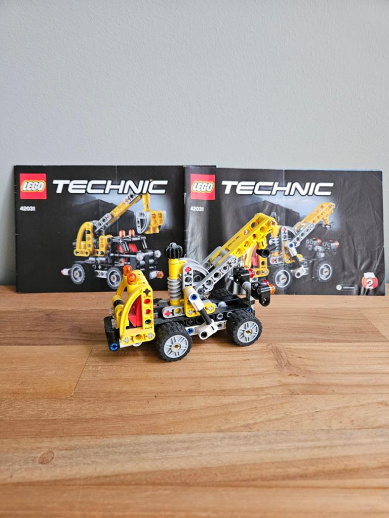 LEGO Technic Takelwagen 42031 met instructieboekjes, Ophalen of Verzenden, Zo goed als nieuw, Overige merken