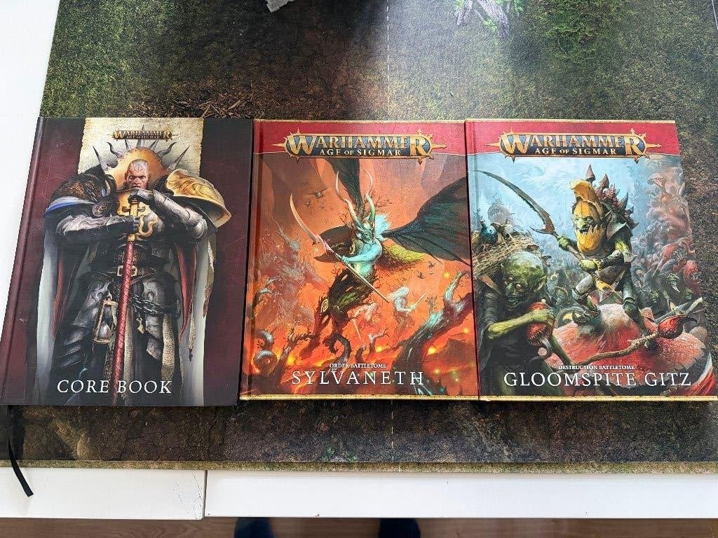 [AoS] warhammer boeken uitverkoop (prijs is voor alles), Hobby en Vrije tijd, Wargaming, Verzenden, Zo goed als nieuw, Warhammer