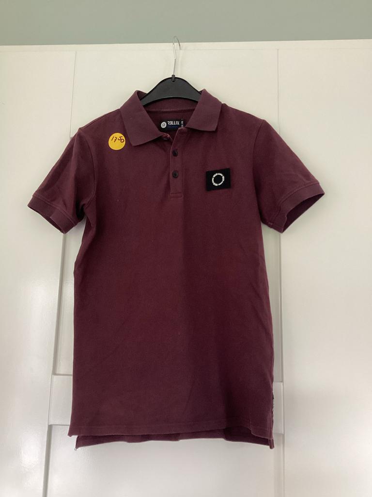 Rellix polo maat 176, Ophalen of Verzenden, Zo goed als nieuw, Jongen of Meisje, Shirt of Longsleeve