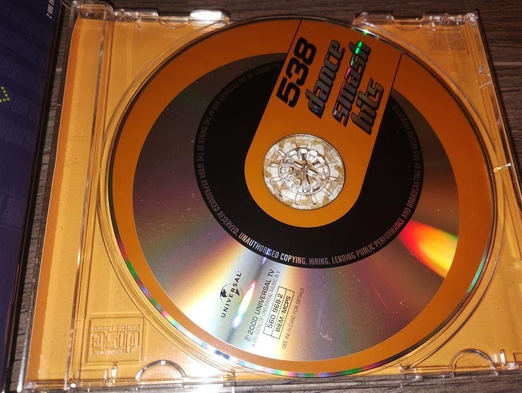 538 Dance Smash Hits Autumn 2000, Cd's en Dvd's, Cd's | Verzamelalbums, Ophalen of Verzenden, Zo goed als nieuw, Dance