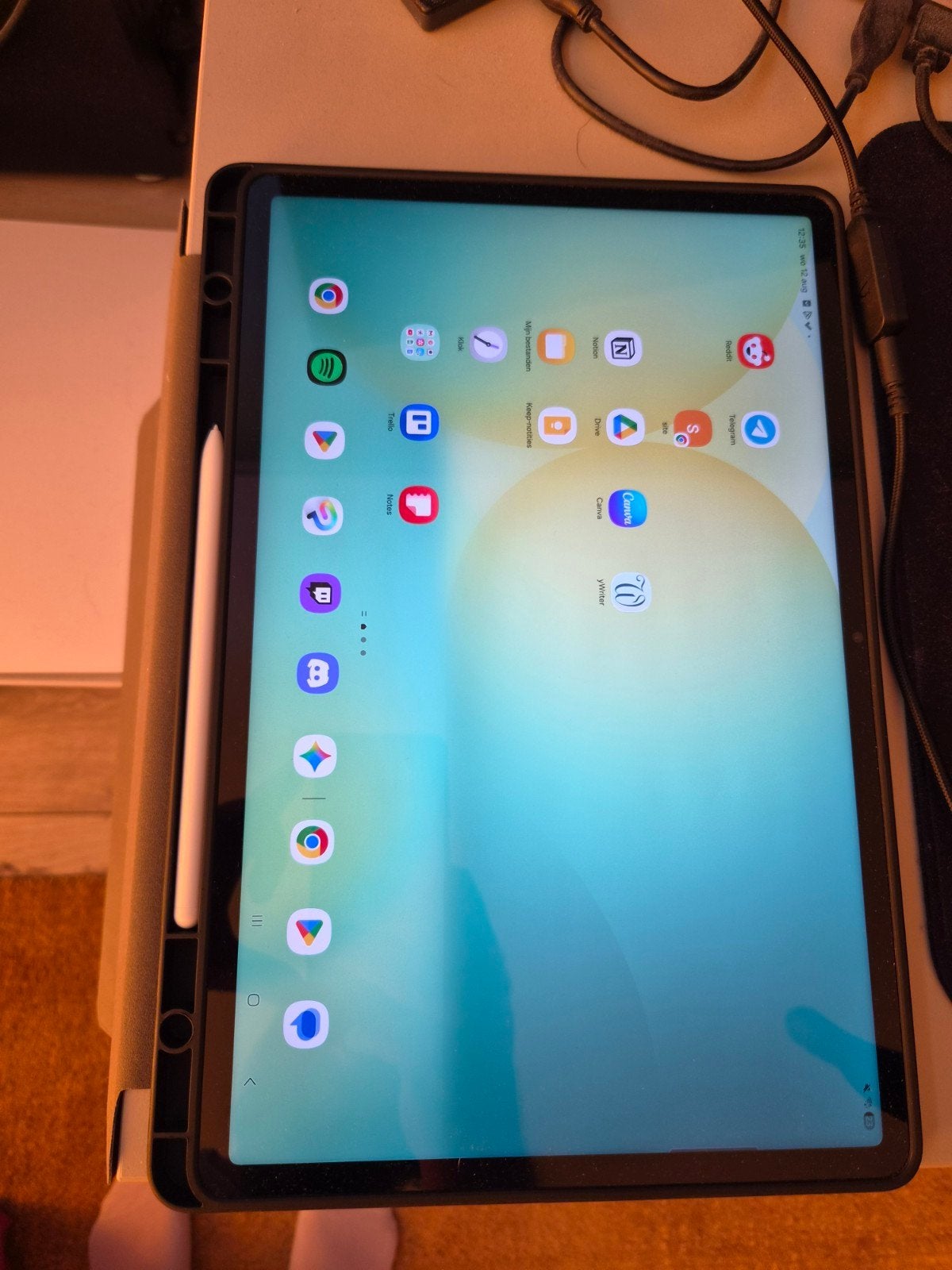 Samsung Galaxy Tab s10+ FE Fan Edition 256GB, Computers en Software, Android Tablets, Ophalen, 13 inch of meer, Uitbreidbaar geheugen