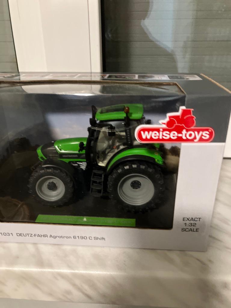 Deutz 6190 C Shift, Ophalen of Verzenden, Zo goed als nieuw, Tractor of Landbouw, Schuco