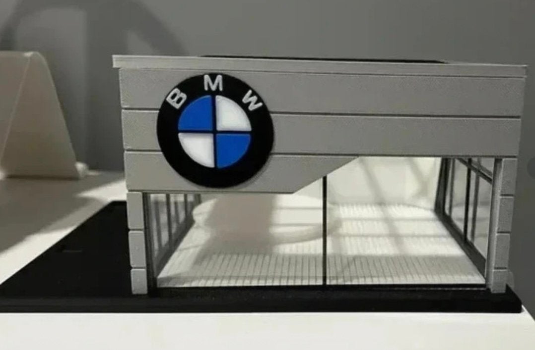 BMW showroom diorama 1/64, Hobby en Vrije tijd, Ophalen of Verzenden, Nieuw, Auto