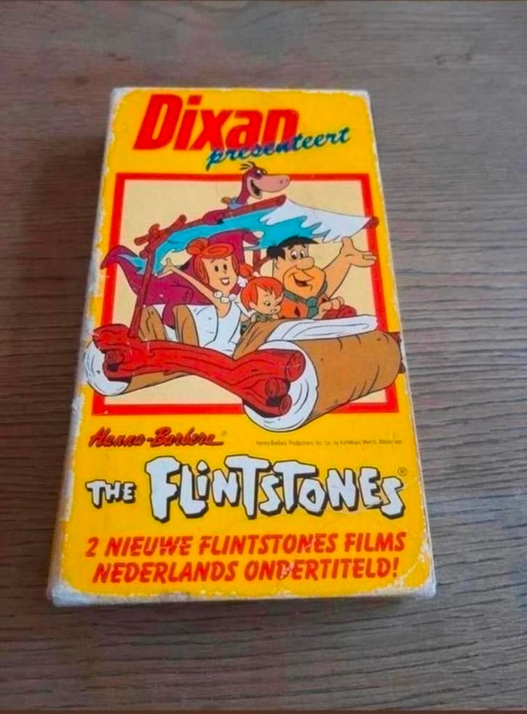 Hanna Barbera Flintstones video Engels gesproken., Gebruikt, Alle leeftijden, Kinderprogramma's en -films, Overige typen