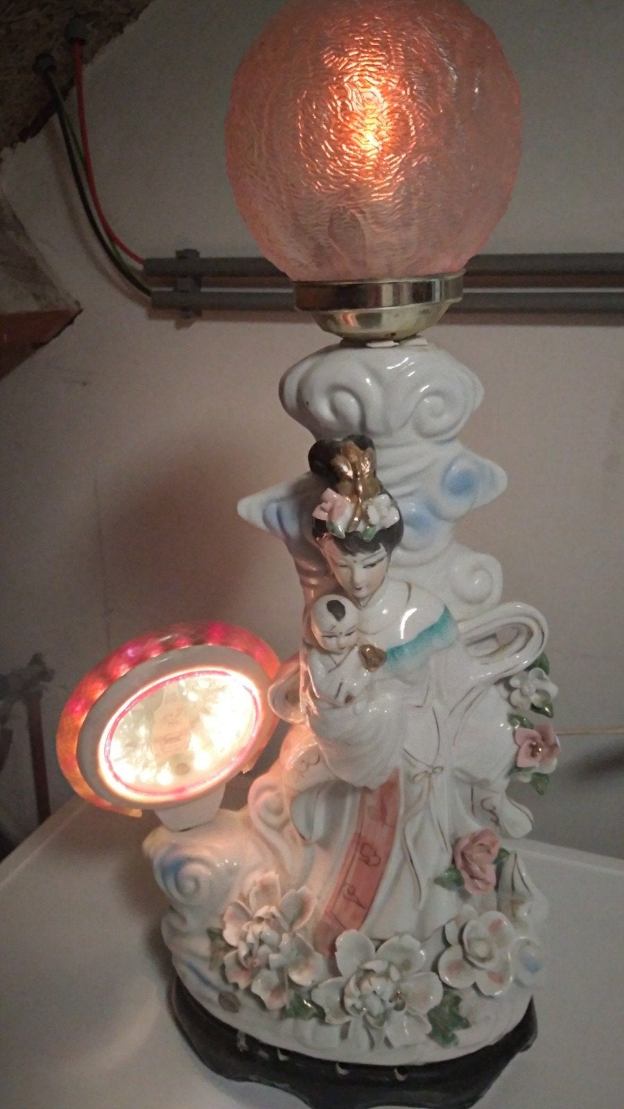 mooie antieke lamp, Ophalen