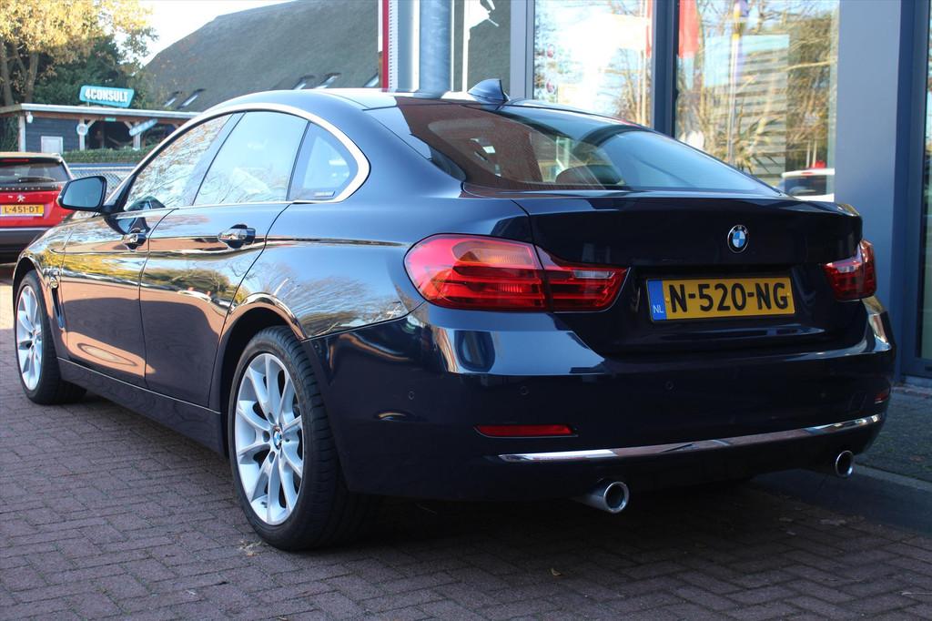 BMW 4-Serie 435i xDrive | M-Sport | 306PK | Vol-Led | Wit-Le, Parkeersensor, Euro 6, 4-Serie, Blauw