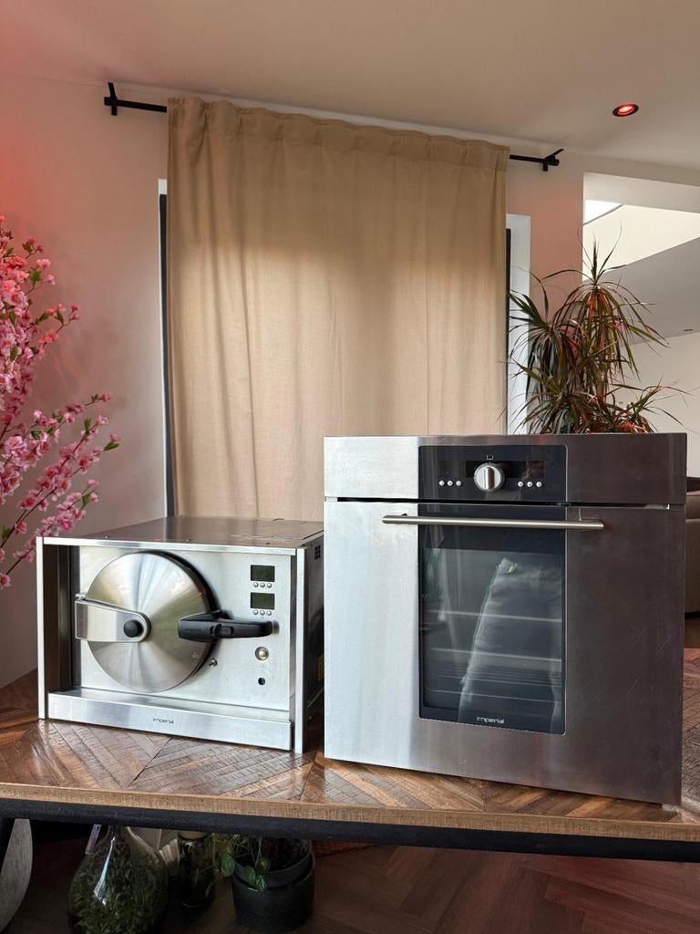 Inbouw Stoomoven en Oven - Diverse Afmetingen, Witgoed en Apparatuur, Ovens, Ophalen of Verzenden, Stoom, Inbouw, 55 tot 60 cm
