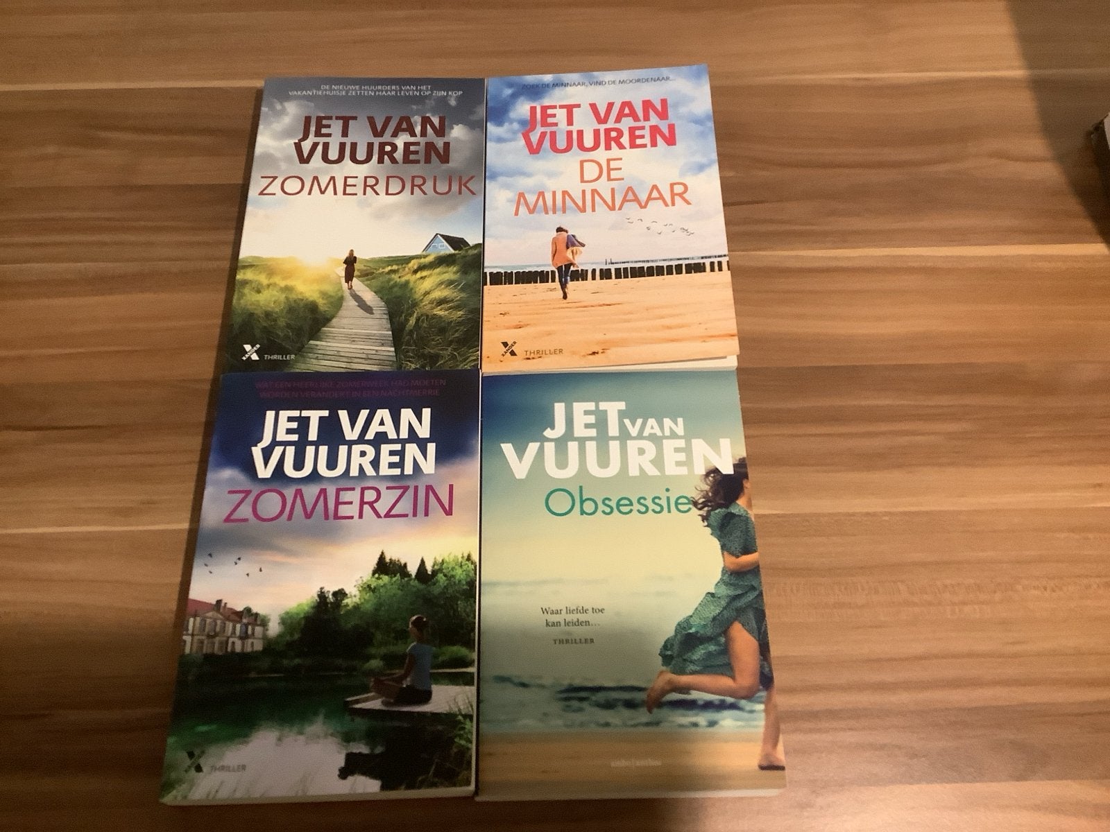 Jet van Vuuren thriller boeken., Boeken, Ophalen, Zo goed als nieuw, Nederland