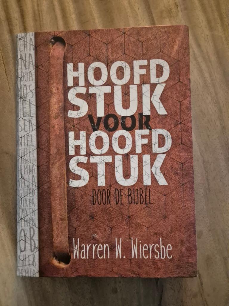 Hoofdstuk voor Hoofdstuk door de Bijbel - Warren W. Wiersbe, Boeken, Ophalen of Verzenden, Zo goed als nieuw, Warren W. Wiersbe