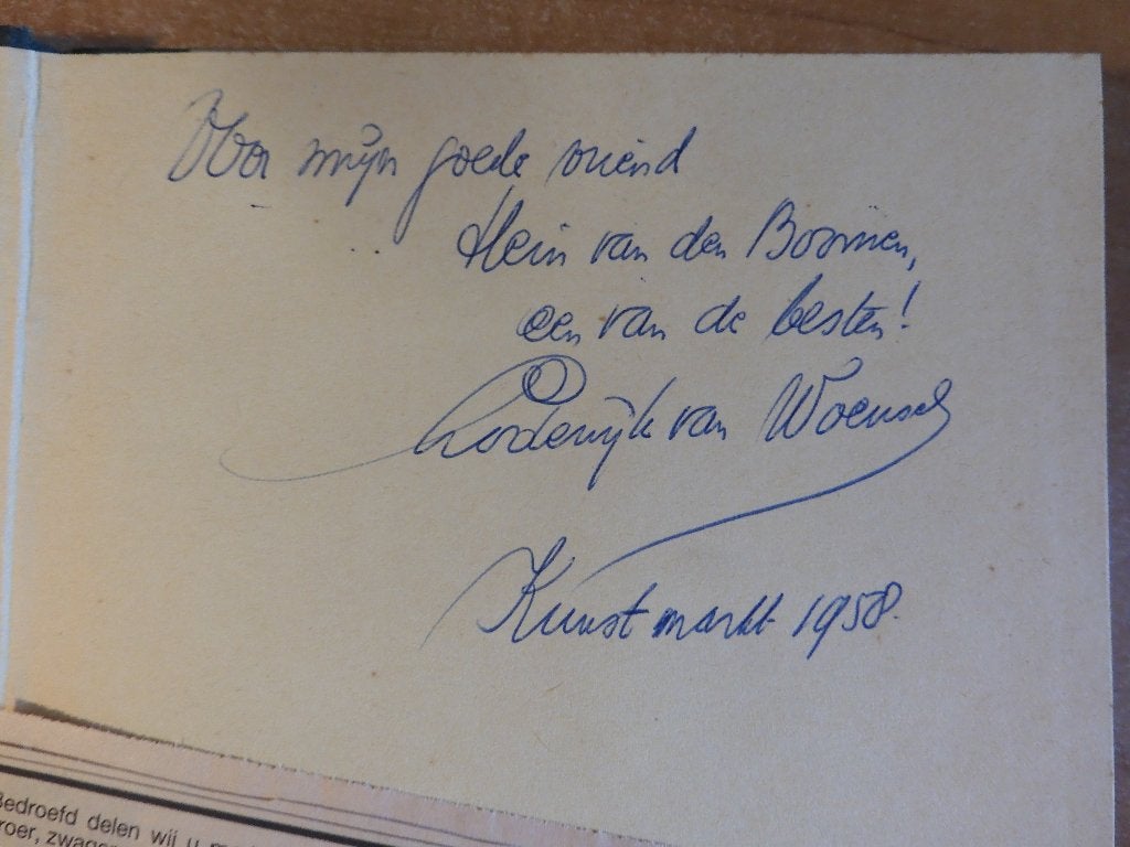 De Wiender, Lodewijk van Woensel, gesigneerd, Noord-Brabant, Boeken, Gelezen, Noord-Brabant, Ophalen of Verzenden, Lodewijk van Woensel
