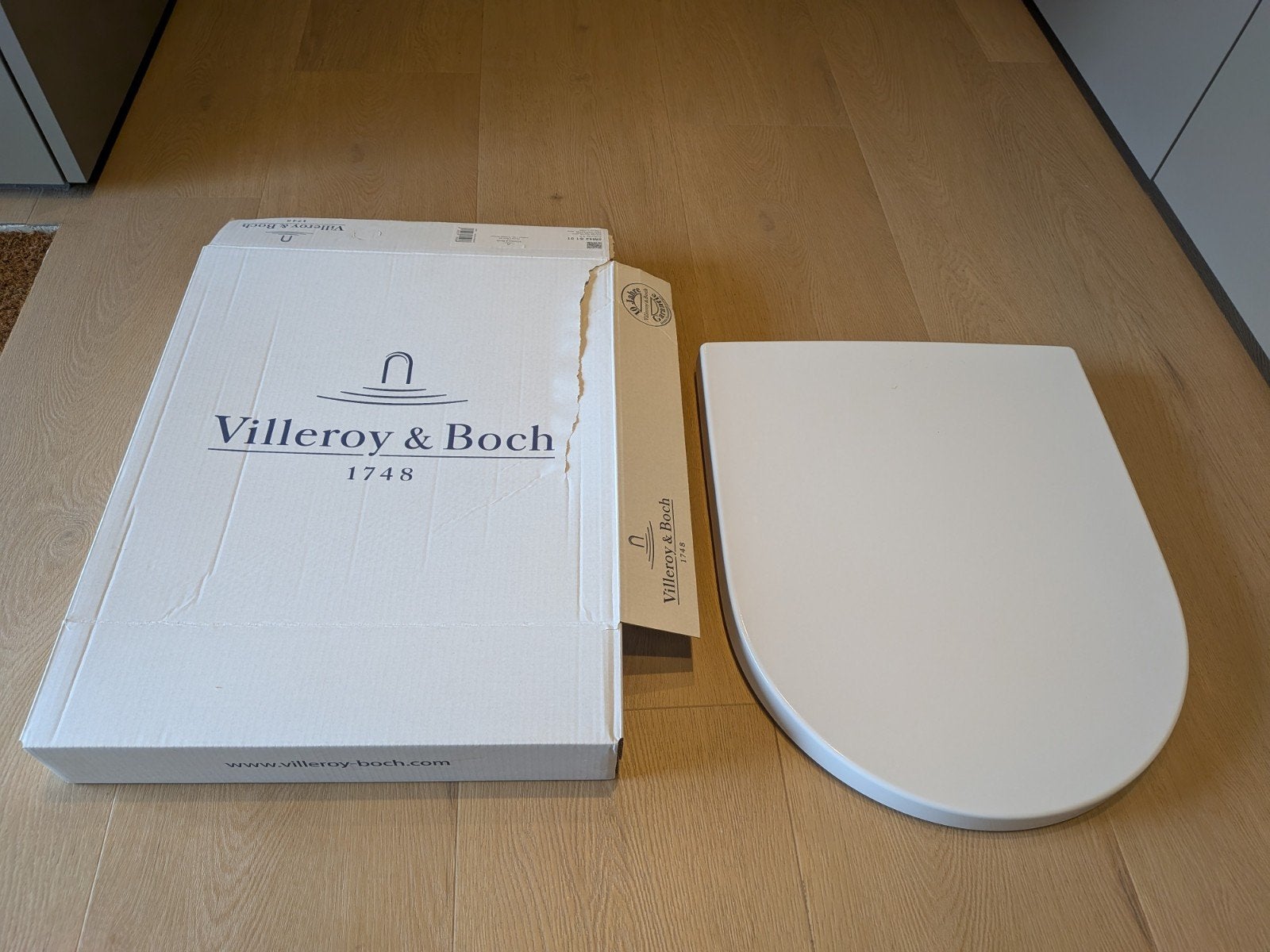 Nieuw Villeroy & Boch wc-bril subway 3.0 - geen softclose, Ophalen of Verzenden, Nieuw, Toilet