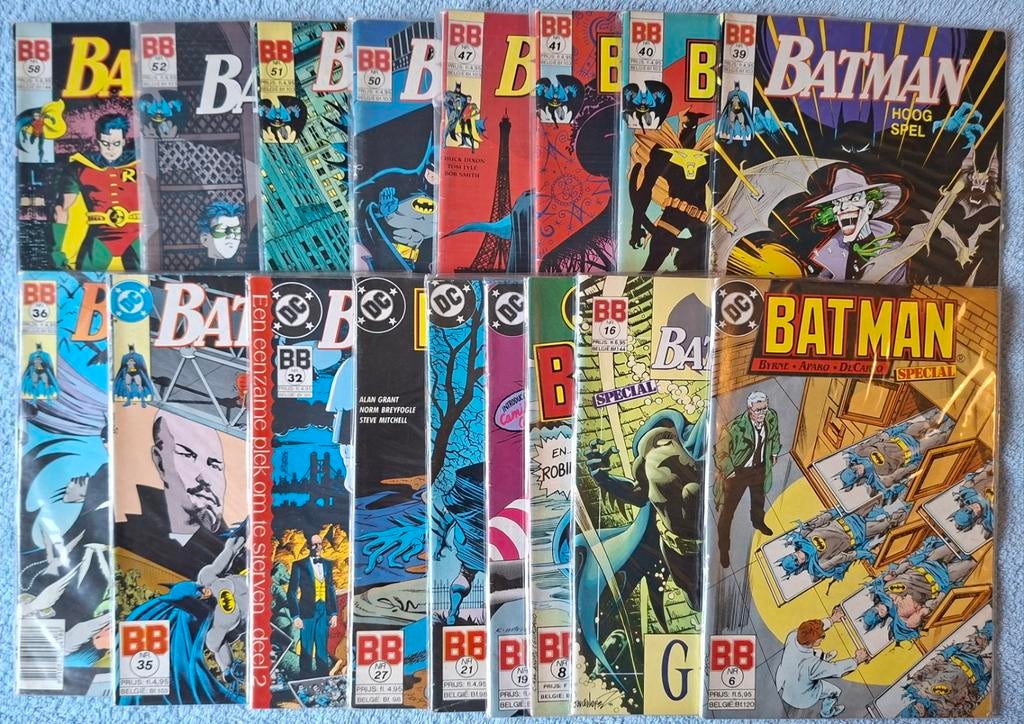 BATMAN COMICS. BALDAKIJN. BB. 3 EURO PER STUK., Boeken, Strips | Comics, Meerdere comics, Ophalen of Verzenden, Zo goed als nieuw