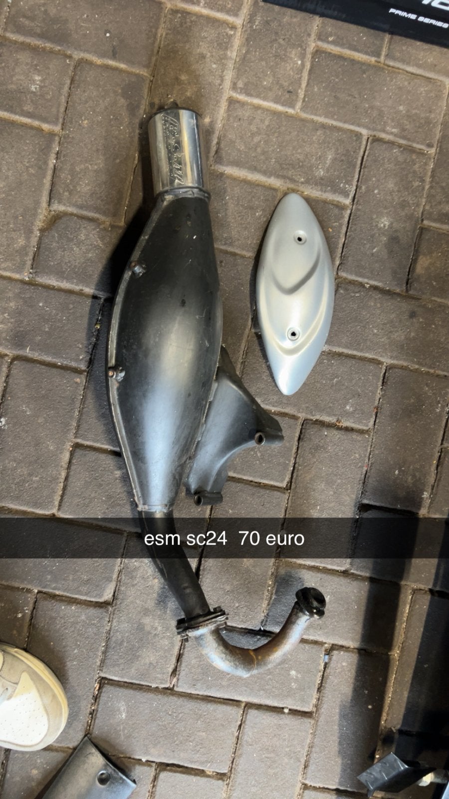 esm uitlaat piaggio, Ophalen of Verzenden, Zo goed als nieuw, Uitlaat, Piaggio