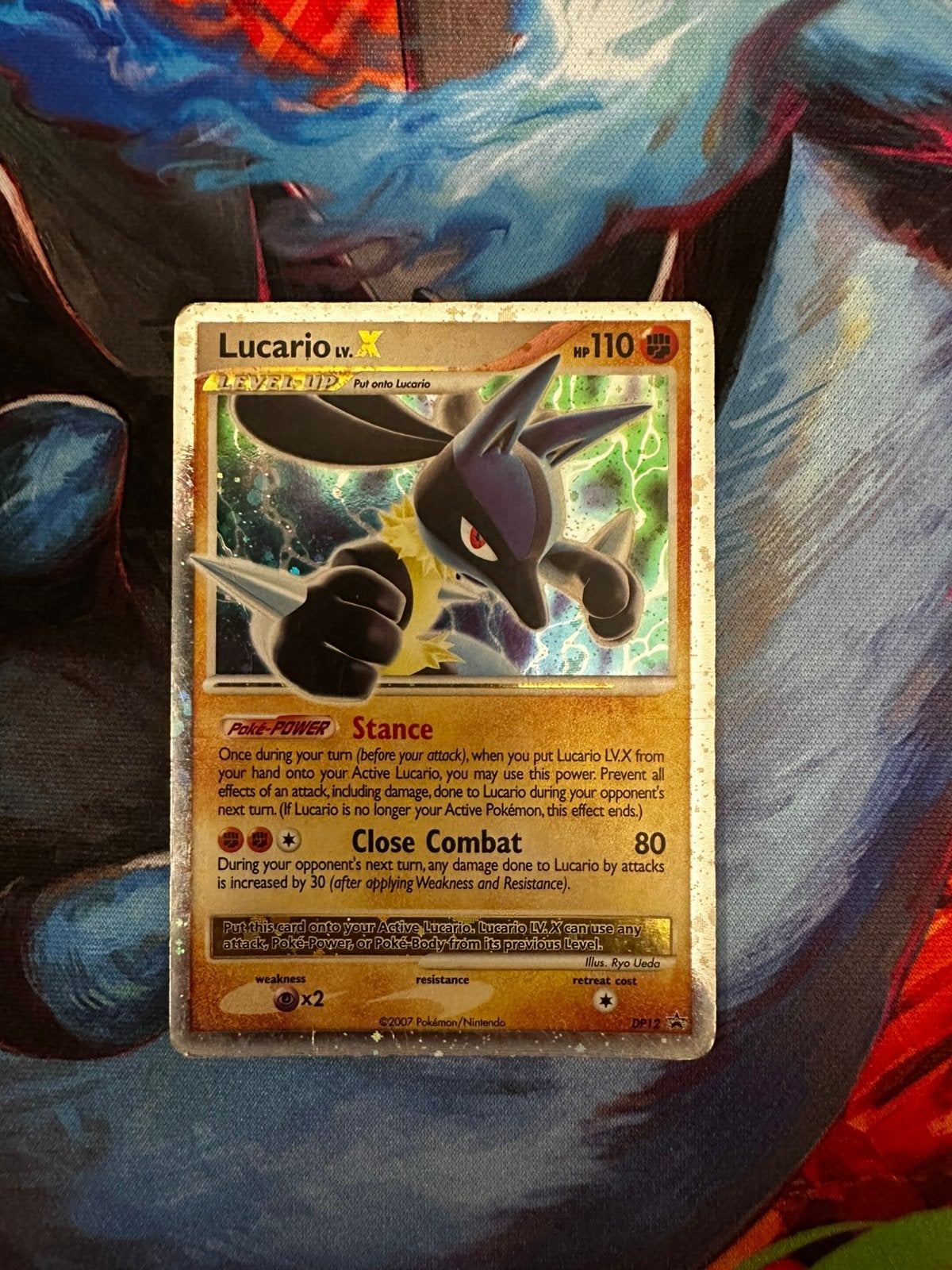 Lucario #DP12 - Black Star Promo - Good, Ophalen of Verzenden, Zo goed als nieuw
