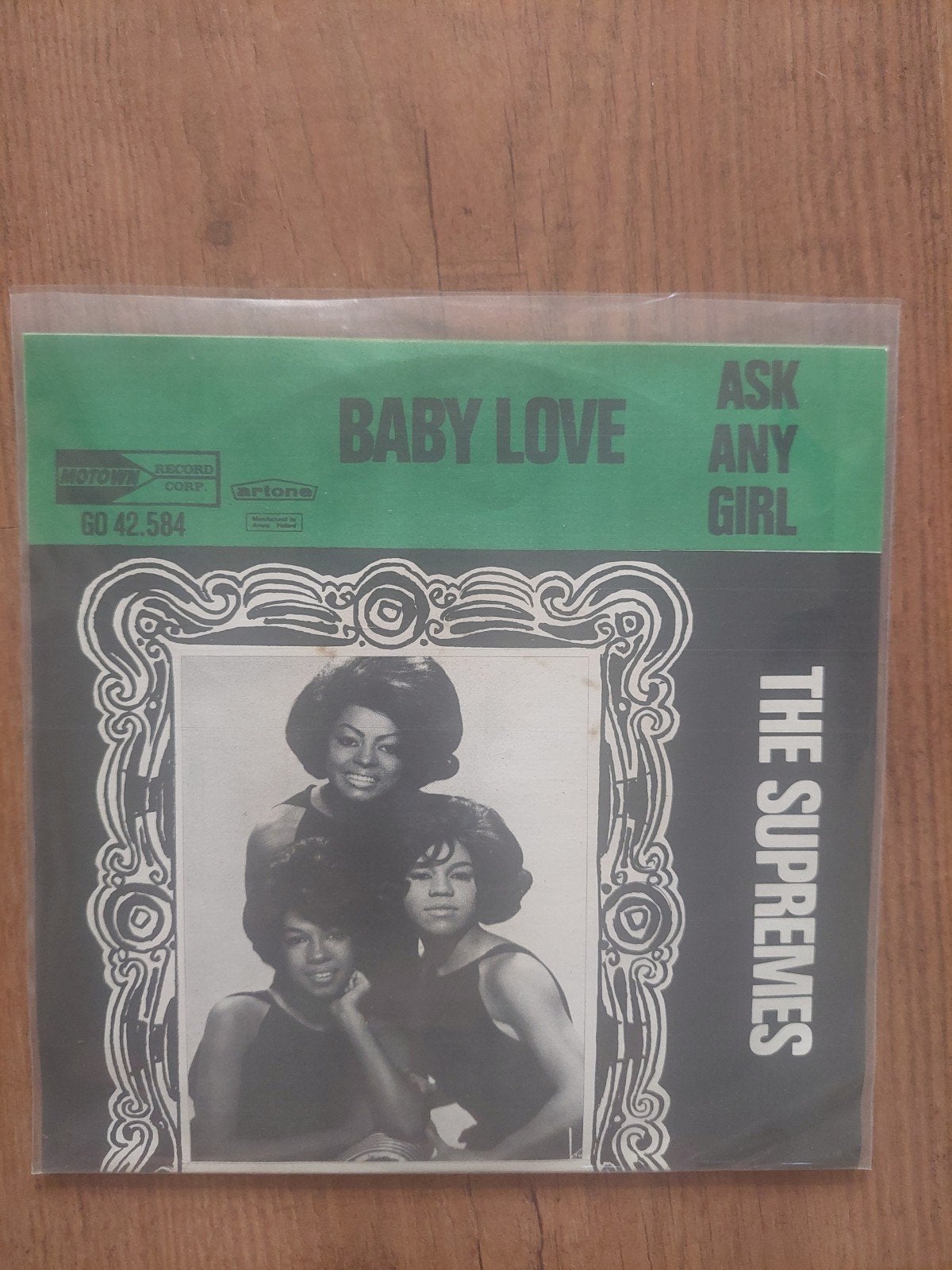 The Supremes - Baby Love / Ask Any Girl 7 inch vinyl, Gebruikt, 7 inch, Ophalen of Verzenden, Pop