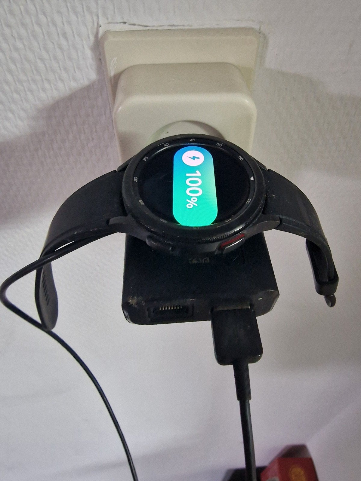 Samsung smartwatch 4, Samsung ⌚️, Ophalen of Verzenden, Zo goed als nieuw, Waterdicht