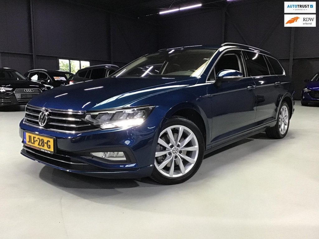Volkswagen Passat Variant 1.5 TSI Comfort Business I Dealer, 4 cilinders, 150 pk, Blauw, Grijs