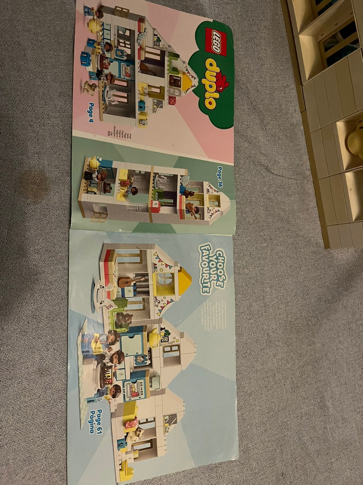 Duplo huis 10929, Ophalen of Verzenden, Zo goed als nieuw, Poppenhuis