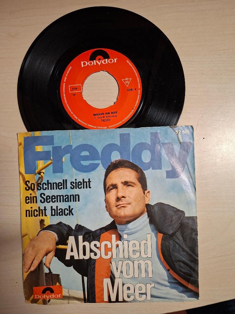 Freddy - Abschied vom meer, Cd's en Dvd's, Vinyl Singles, Gebruikt, 7 inch, Single, Ophalen of Verzenden
