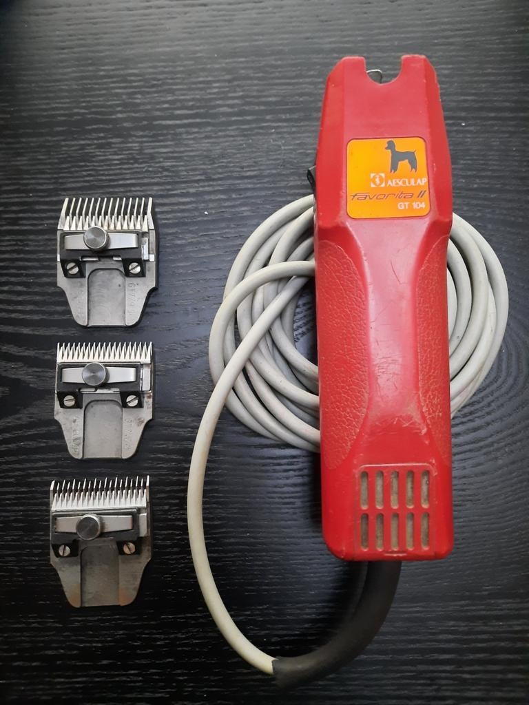 Aesculap Favorita II GT 104 hondentondeuse, Dieren en Toebehoren, Honden-accessoires, Ophalen of Verzenden, Gebruikt